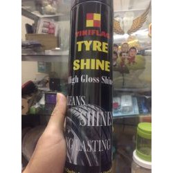 Bình xịt bóng lốp Tinifilag- Tyre Shine - Hot tire