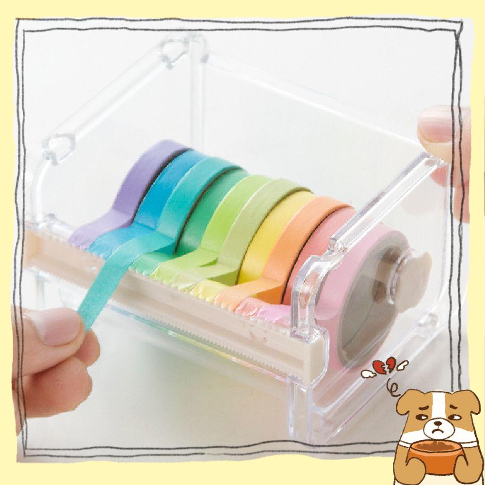 Hộp Đựng Băng Keo/ Cuộn Băng Keo Trong Suốt Đa Năng Tiện Dụng