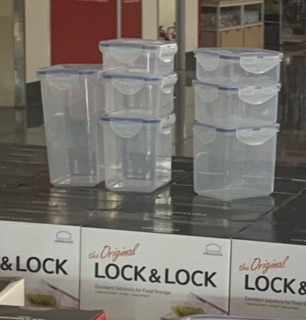 Bộ hộp bảo quản thực phẩm Lock&lock 7 chiếc