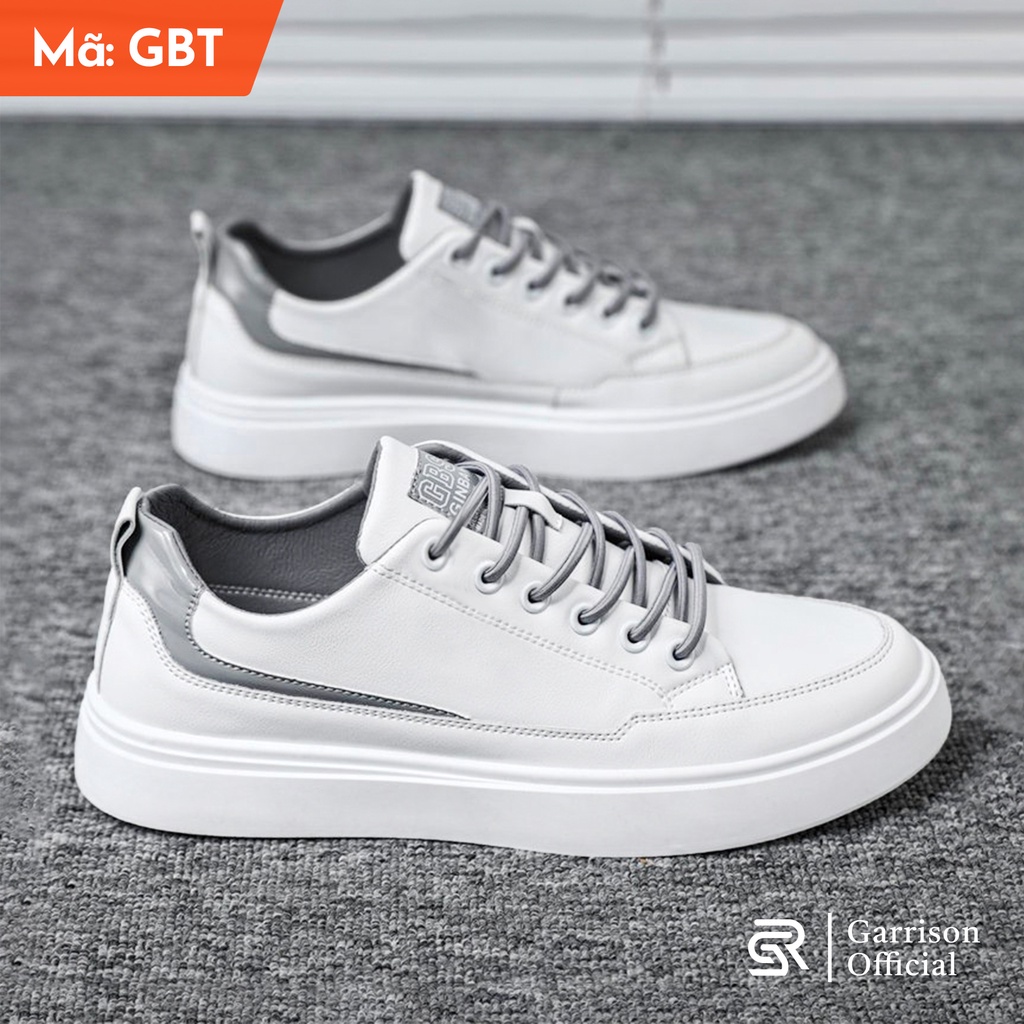 Giày Nam Sneaker Thể Thao Da PU Bền Đẹp Trẻ Trung GARRISON OFFICIAL Trending 2023