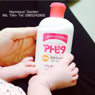 Sữa dưỡng da cho bé Atopita Body Milky lotion