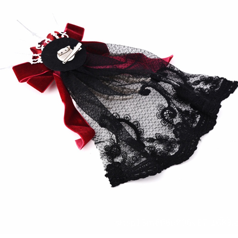 Kẹp Tóc Hình Bộ Xương Hoa Hồng Chống Trượt 2 Trong 1