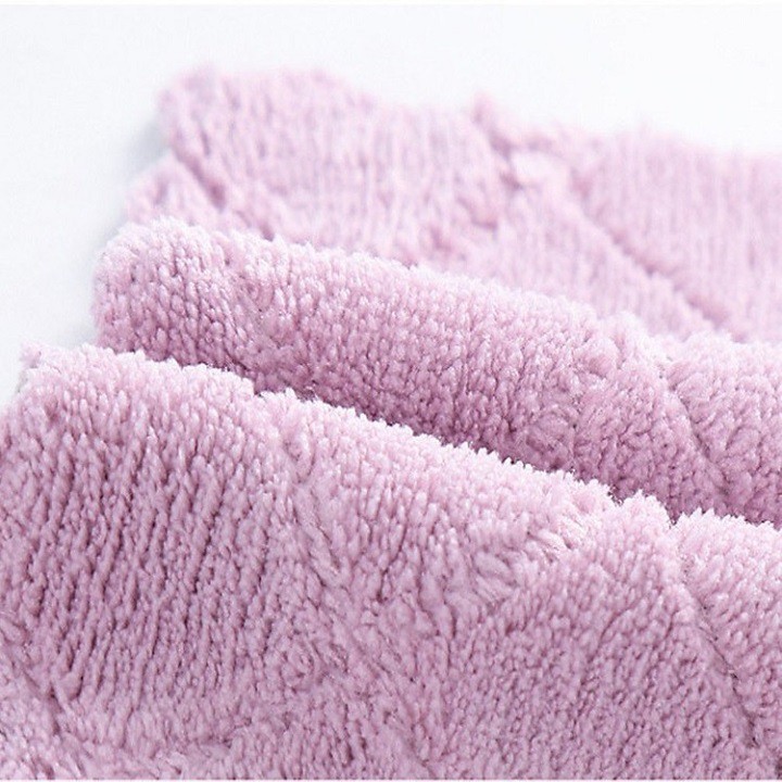 Khăn bông lau chùi vệ sinh nhà cửa 2 mặt siêu thấm hút mẫu mới