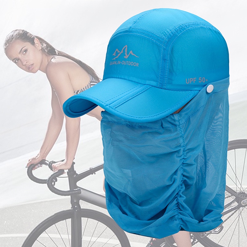 Mũ Chống Nắng/Tia UV Bảo Vệ Toàn Diện 360 Độ Cho Nam Và Nữ