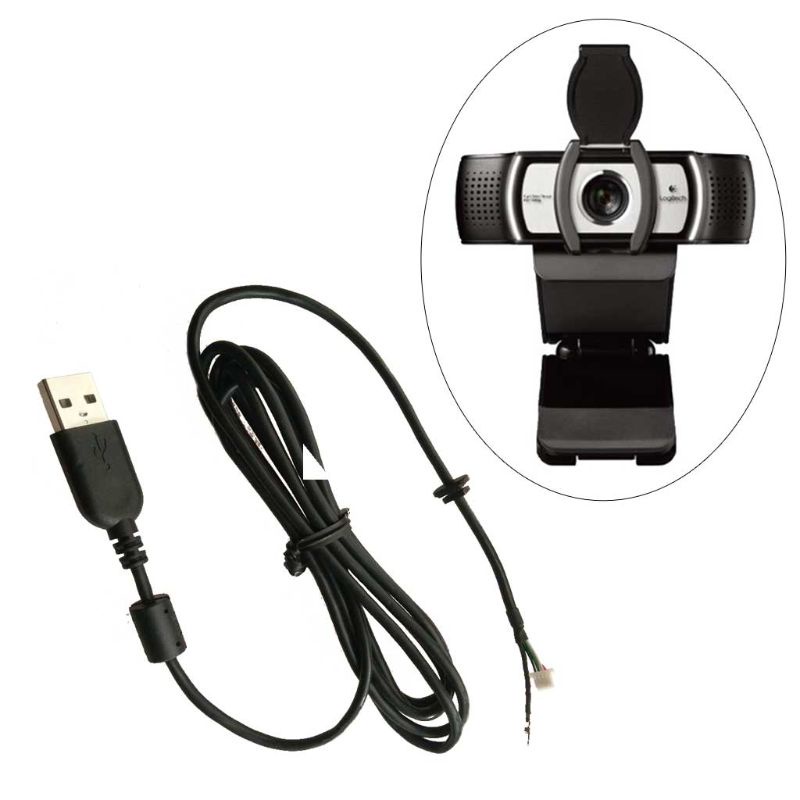 ✿ Dây cáp Webcam USB thay thế cho Logitech hD pro Webcam C920 c930e C922 C922x pro