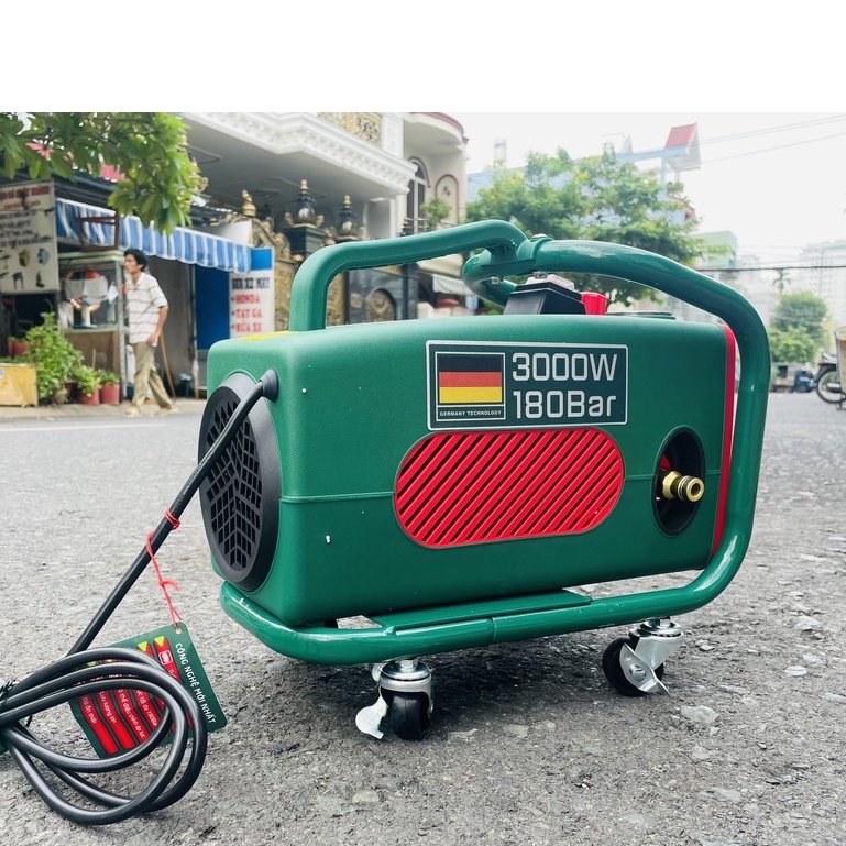 Máy xịt rửa xe chỉnh áp Dekton DK-CWR3000F công suất 3000W áp lực mạnh tẩy rong, vệ sinh nhà cửa