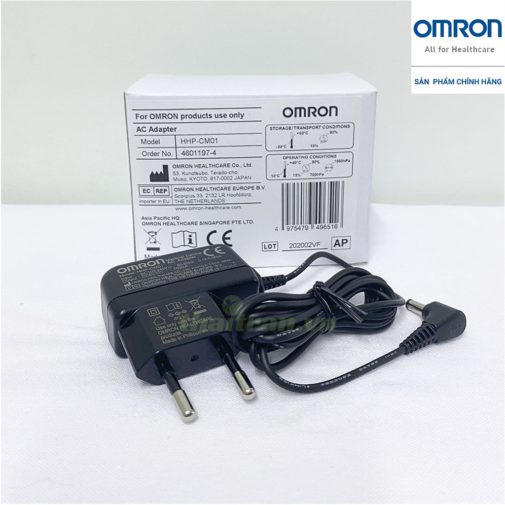 [Hàng Nhập Khẩu Philippines] Bộ Đổi Nguồn Adapter Omron | Dùng Cho Máy Đo Huyết Áp Omron