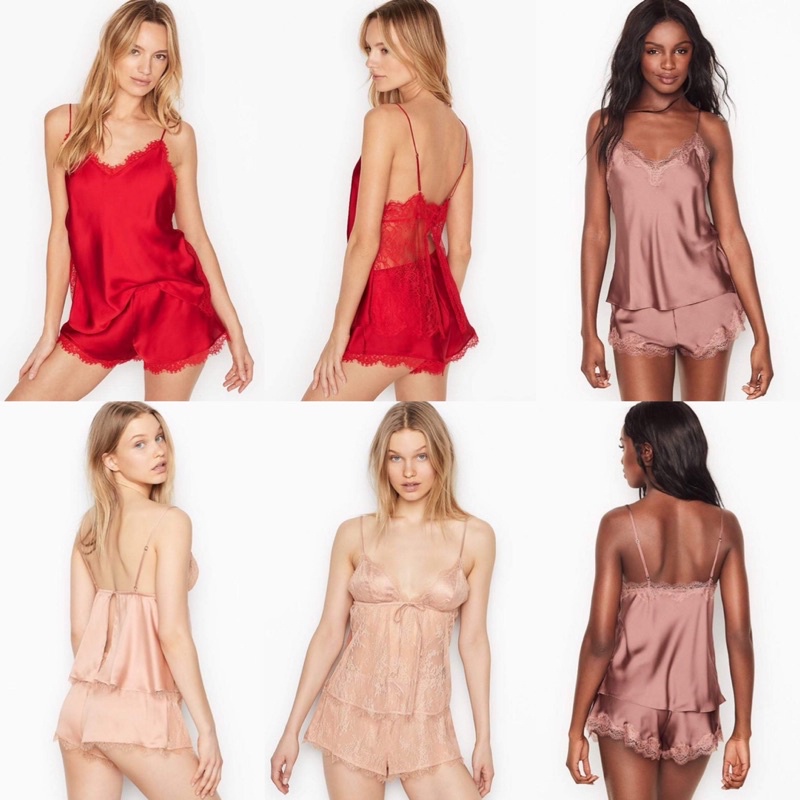 Đồ ngủ Victoria’s Secret, Size M, auth chính hãng