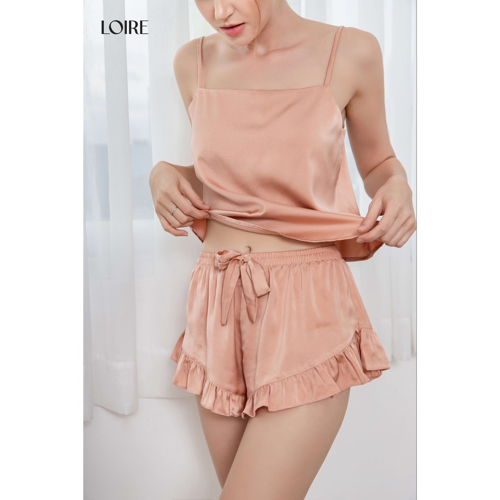 [Mã WABR0101 giảm 10% đơn 99K] Bộ Đồ Ngủ Nữ Mùa Hè Cao Cấp Loirechic BDN03 -1