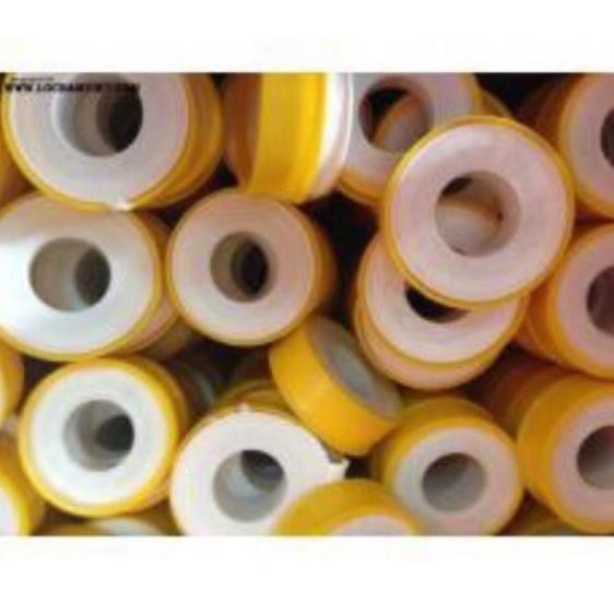 Băng tan nước dài 10 mét vỏ vàng PTFE (cao su non)