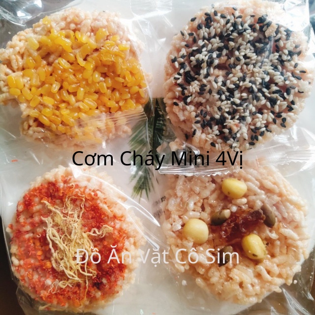 [Giòn Ngon, Tiện Lợi]Cơm Cháy Mini Thái Lan 4 Vị , Cơm Cháy Chà Bông Ngon