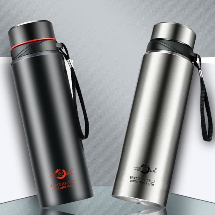 Bình Giữ Nhiệt Nóng Lạnh Lõi Inox 304 Chống Gỉ Chống Tràn Kèm Nắp Lọc Trà Dung Tích 600ml-1000ml-1500ml
