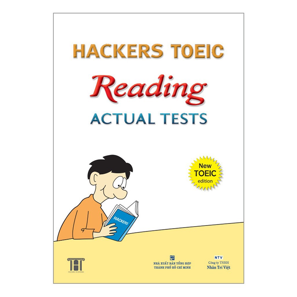 Sách - Hackers Toeic Reading Actual Tests - NTV