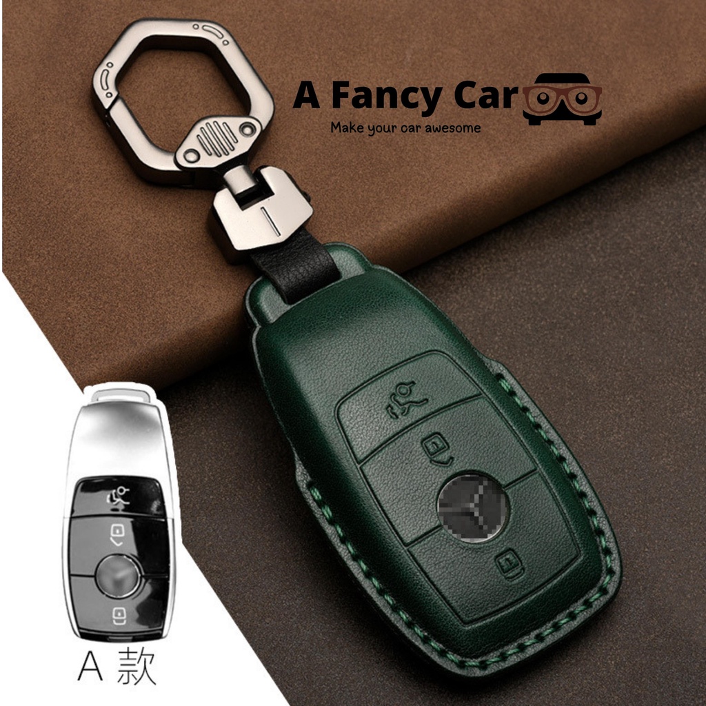 Bao da chìa khoá Mercedes C class, Mercedes E class, Mercedes S Class, Mercedes GLC, Mercedes G63 sang trọng cao cấp