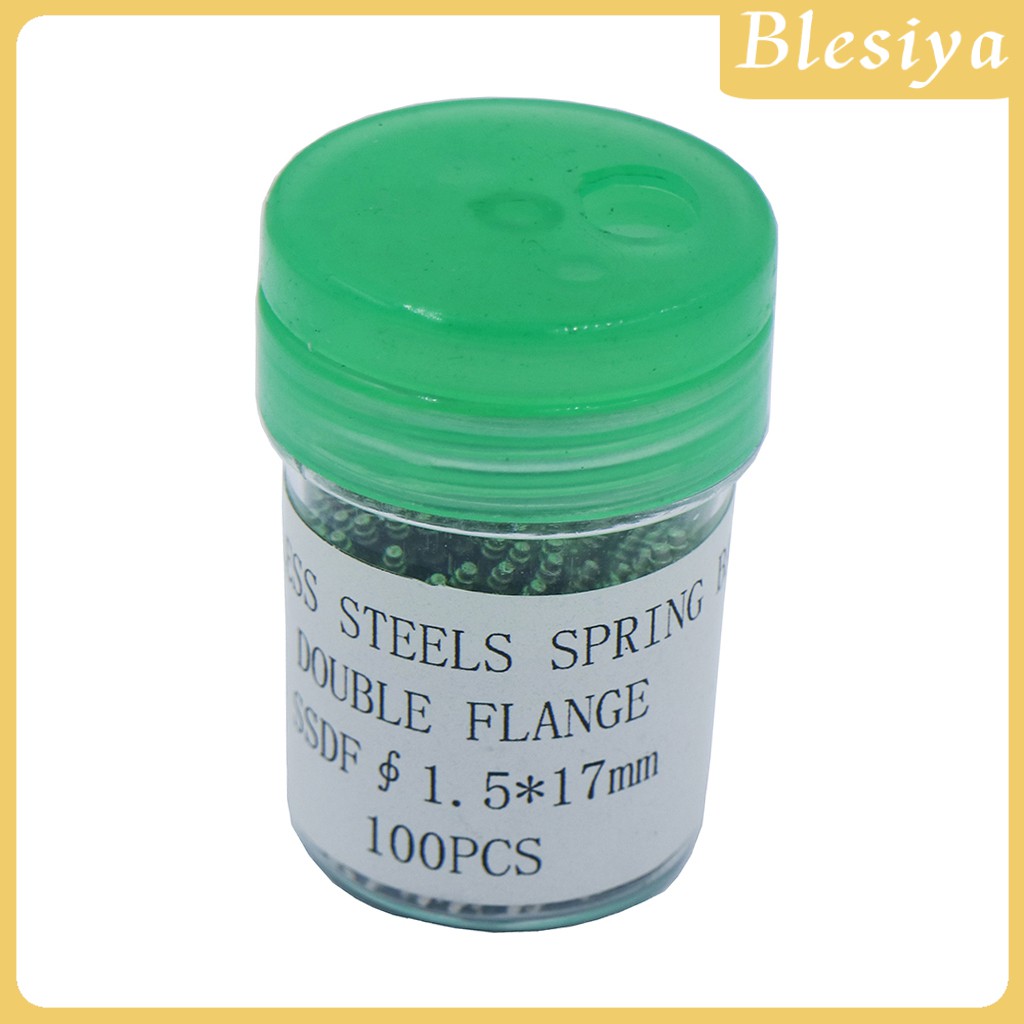 Bộ 100 chốt đồng hồ thép không gỉ 17-24mm