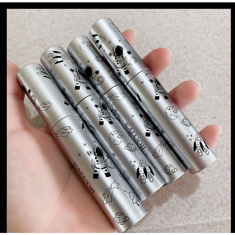 Son Môi Kaluoji Chống Thấm Nước Thiết Kế Hình Phi Hành Gia Dễ Thương