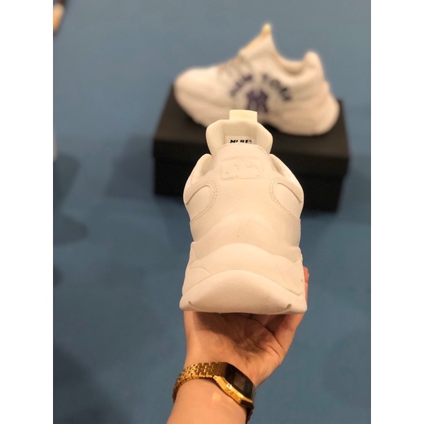 Giày Sneaker MLB Nam Nữ, Giày Boston, NY, LA Da Bò Đế 2 Lớp Tăng Chiều Cao Hàng Cao Cấp Full Box + Bill | BigBuy360 - bigbuy360.vn