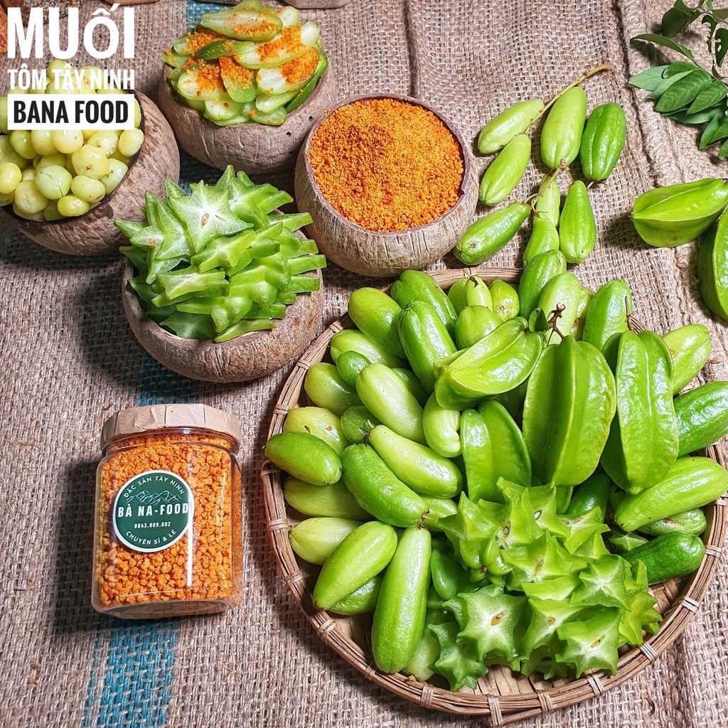 Muối tôm - muối tây ninh