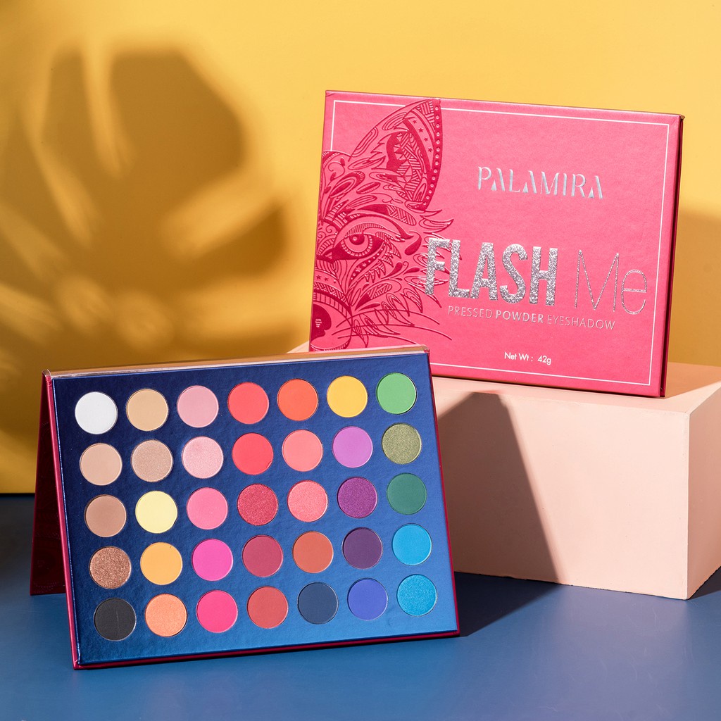 [Hàng mới về] Bảng phấn mắt Palamira 35 màu thời trang cá tính cho nữ