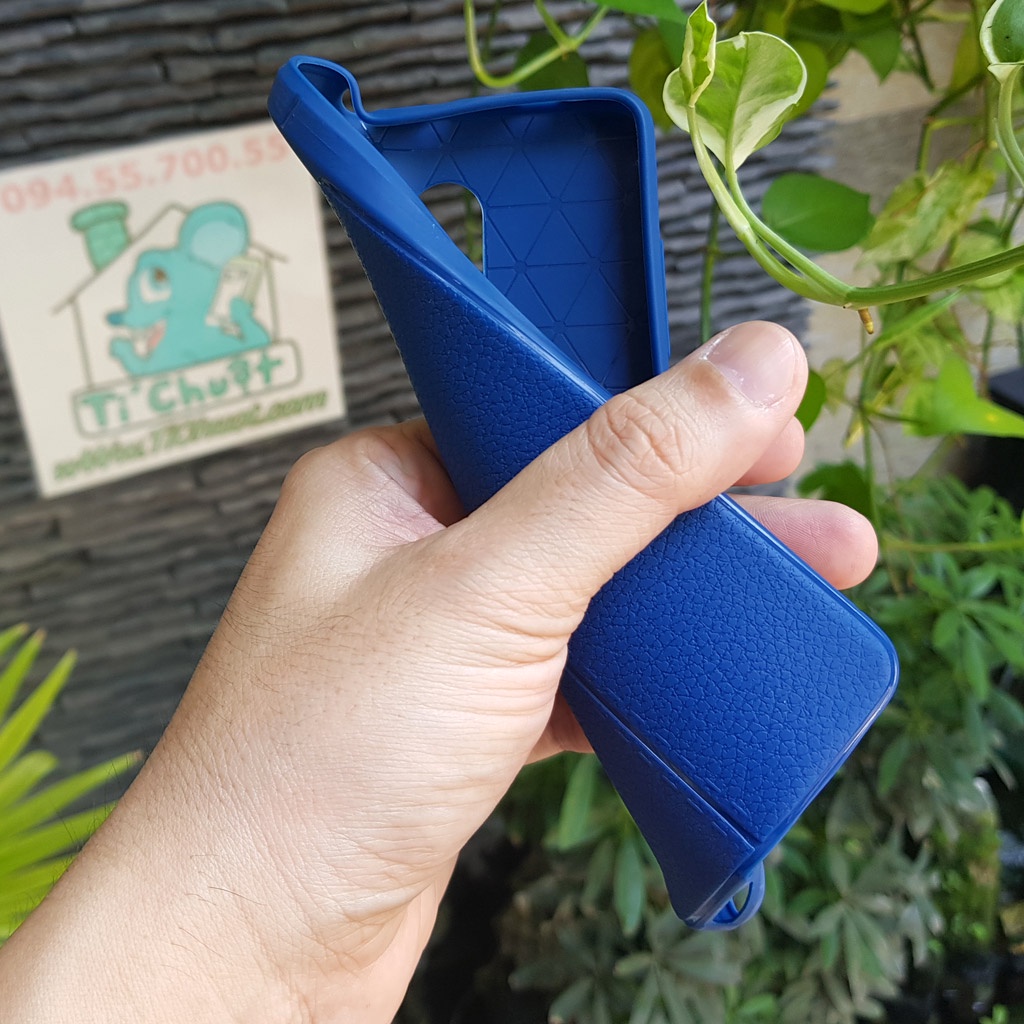 [Ảnh Thật] Ốp Lưng Xiaomi Redmi Note 4/ Note 4X Dẻo Vân Giả Da Chống Sốc