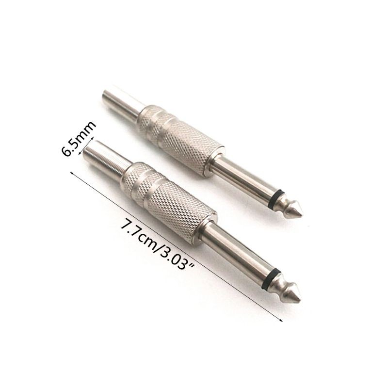 Set 10 Giắc Cắm Âm Thanh Kích Thước 1 / 4 &quot;6.35Mm