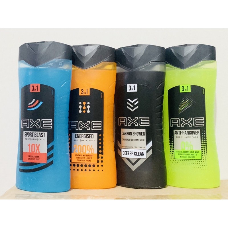 Tắm gội rửa mặt Nam 3 in 1