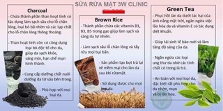 Sữa rửa mặt 3W Clinic Cleansing Foam