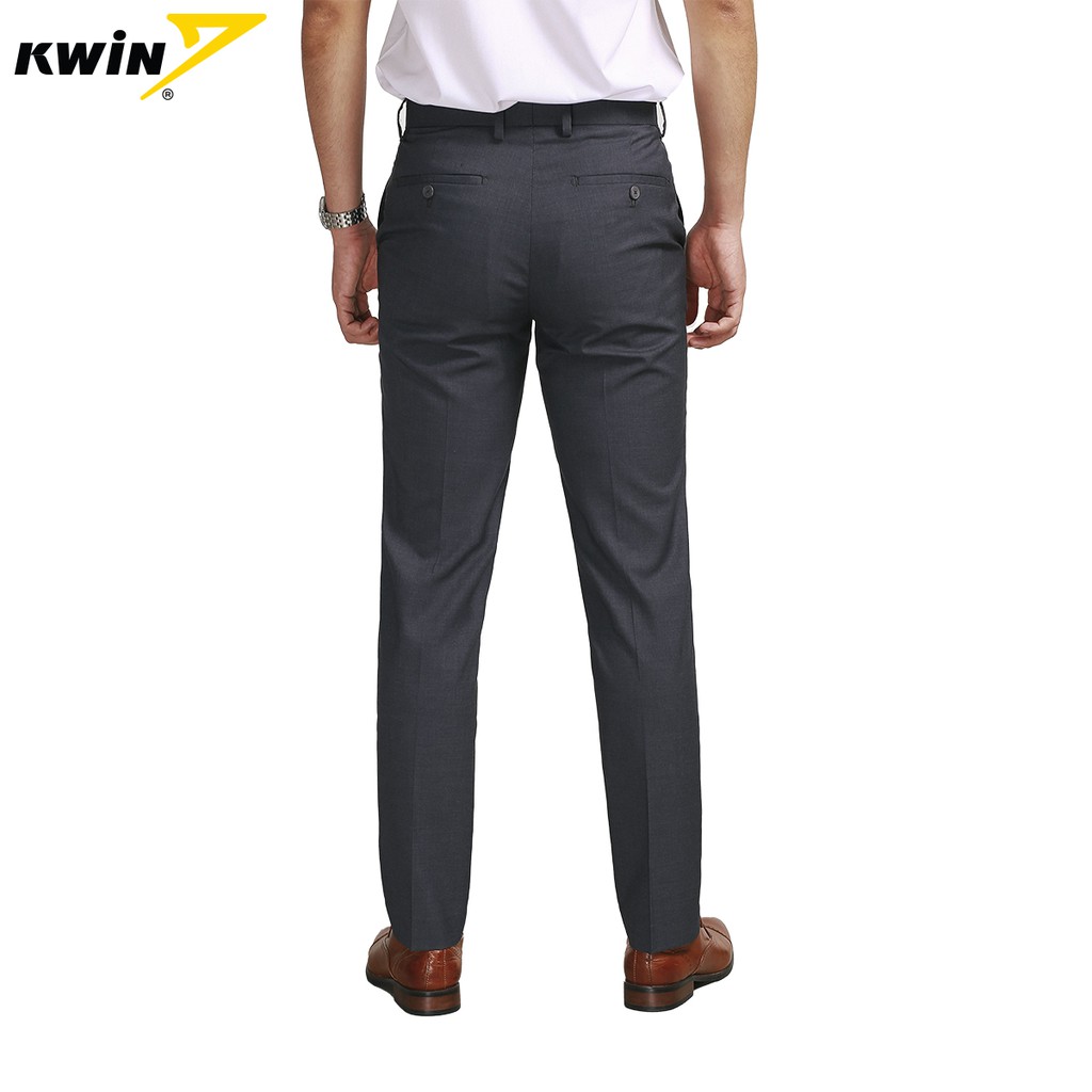 Quần âu nam Kwin cao cấp dáng suông nhẹ, mềm mại, thiết kế lịch lãm | BigBuy360 - bigbuy360.vn