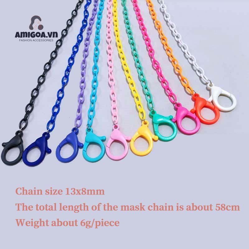 Dây Đeo Mắt Kính Bằng acrylic Màu Kẹo Dễ Thương Cho Bé