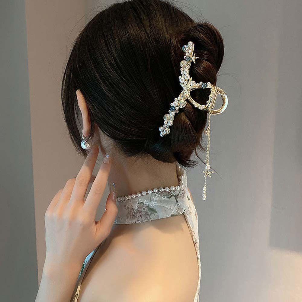 Kẹp Tóc Móng Vuốt Thời Trang Cho Nữ WMES15H|Kẹp Tóc Phong Cách Hàn Quốc Cho Nữ