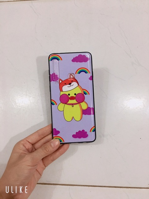 Ốp lưng sam sung A9 (2018) nền tím
