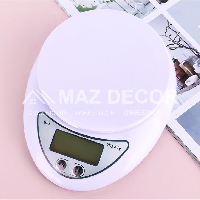 Cân điện tử thực phẩm cho nhà bếp từ WH-05 5kg-1g chính xác giá rẻ