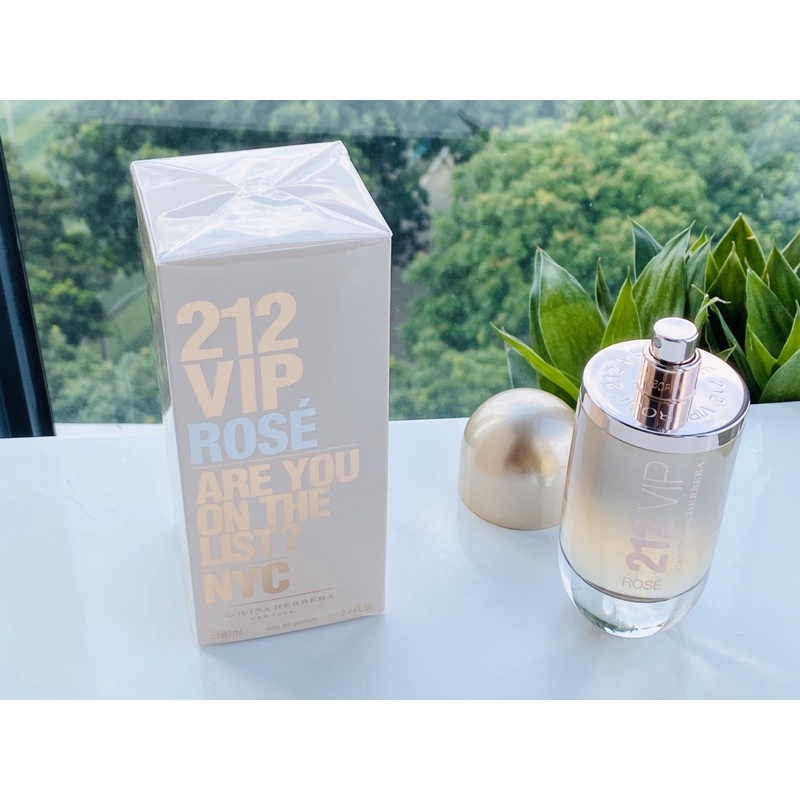 Nước hoa nữ CH 212 VIP Rose EDP 80ml sang trọng, thanh thoát và quyến rũ