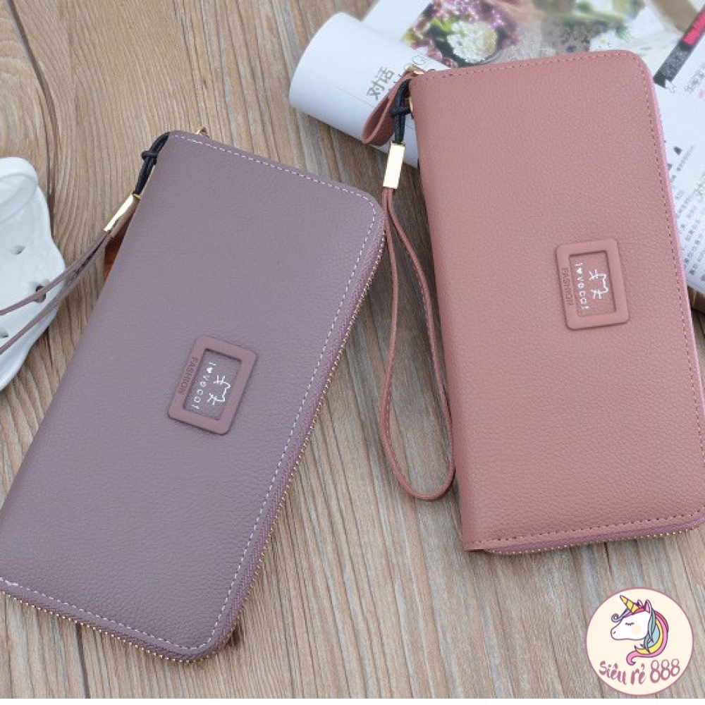 Ví dài cầm tay LOVE CAT - VN82