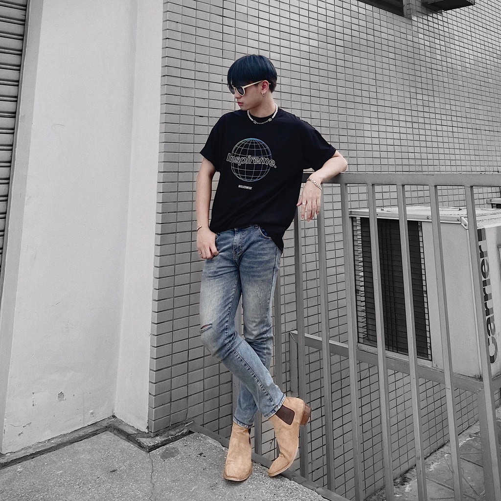 Áo Thun ISME  Form Rộng Gradient Unisex