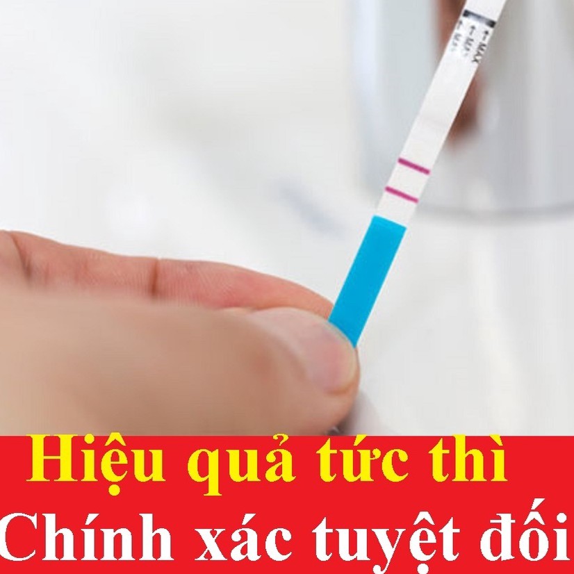 (CHE_TÊN) Que thử thai Quickseven,test thử thai tại nhà,2 vạch sớm nhanh hiệu quả tức thì [Quick seven]