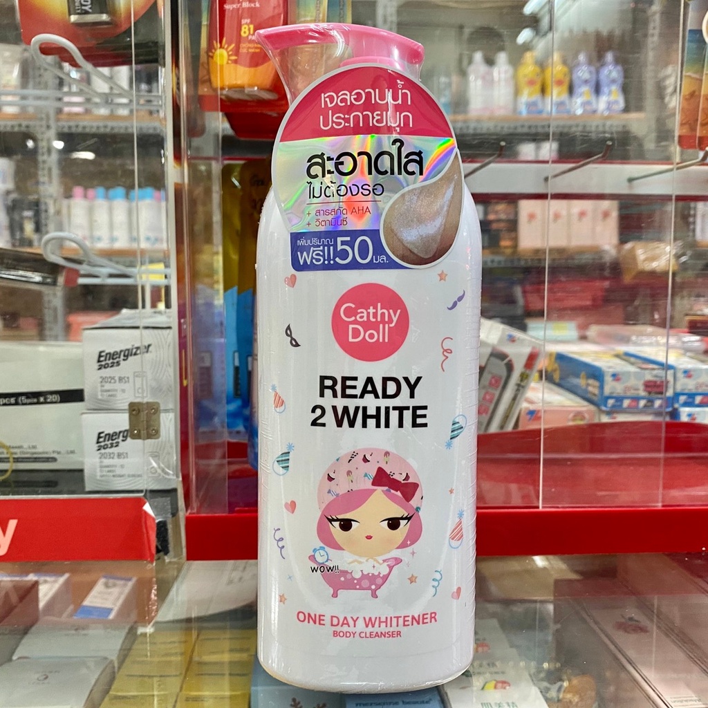 [PHIÊN BẢN MỚI] Sữa tắm Trắng Da Cathy Doll Ready 2 White One Day Whitener Body Cleanser 450ml | BigBuy360 - bigbuy360.vn