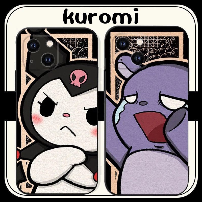 SANRIO Ốp Điện Thoại Tpu Mềm Chống Sốc In Hình Thời Trang Cho iPhone 11 12 13 pro max XS X XR XSMax 7 8 6 6s plus SE 2020