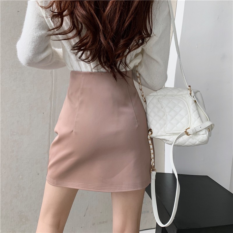 [SẴN ĐEN] VÁY CHỮ A KÉP KHÓA MẶT TRƯỚC ULZZANG | BigBuy360 - bigbuy360.vn