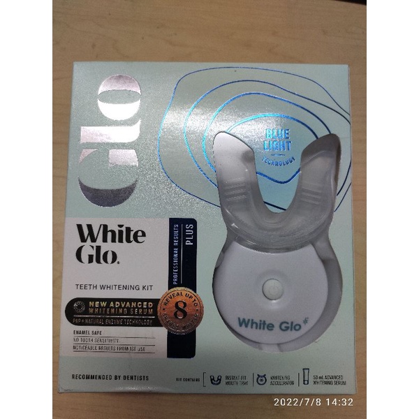 Bộ làm trắng răng White Glo White Accelerator Blue Light Teeth Úc