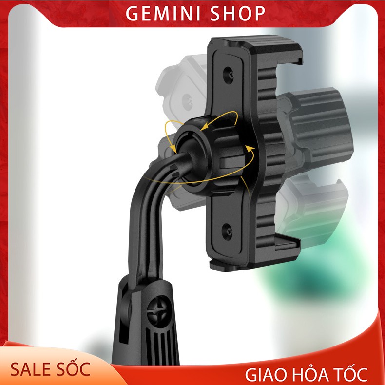 Giá Đỡ Kẹp Điện Thoại Livestream Coobowe xem phim Xoay 360 Độ dùng để Quay Phim Ghi Hình Đa Năng GEMINI SHOP