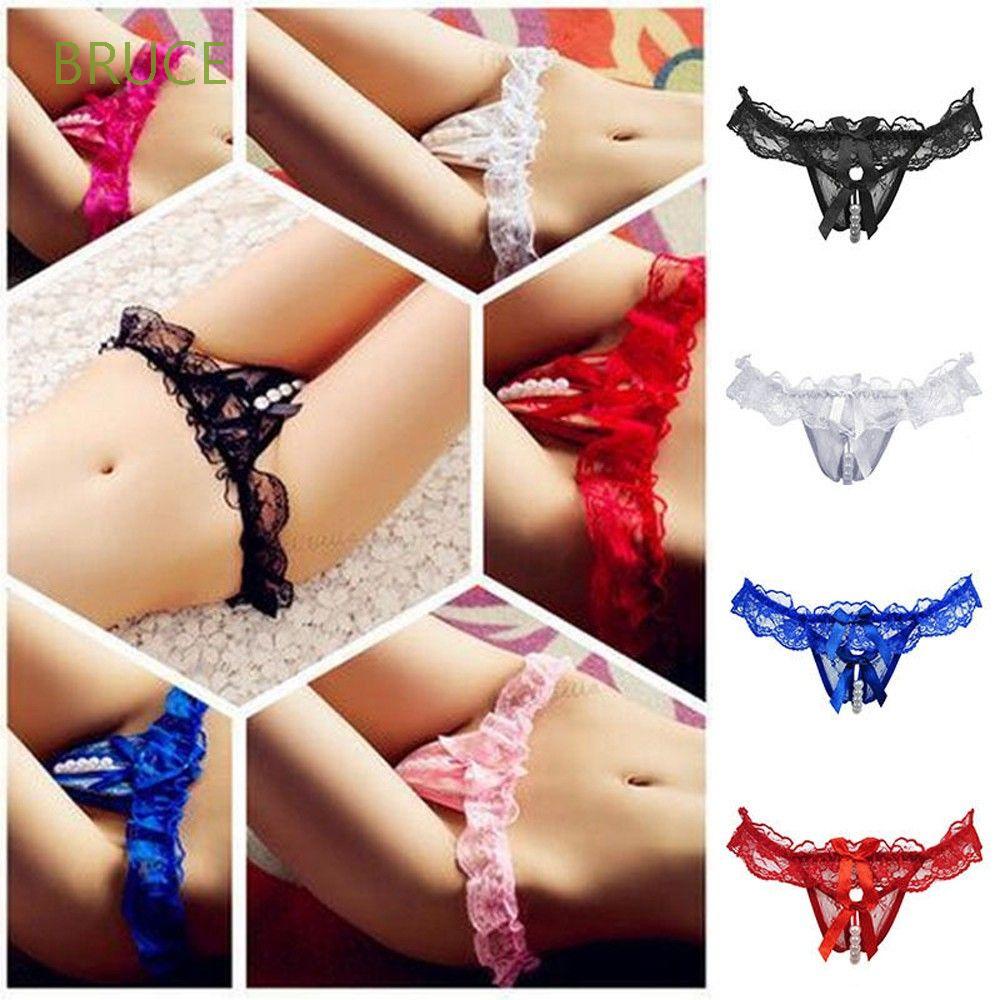 1 quần lót ren lưng thấp lọt khe quyến rũ cho nữ