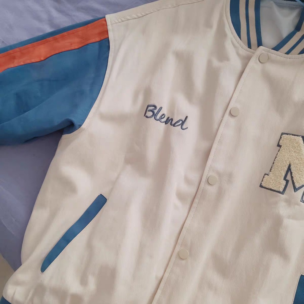 Áo Khoác Bóng Chày Phong Cách Cổ Điển Đường Phố Mỹ Sành Điệu Cho Nam