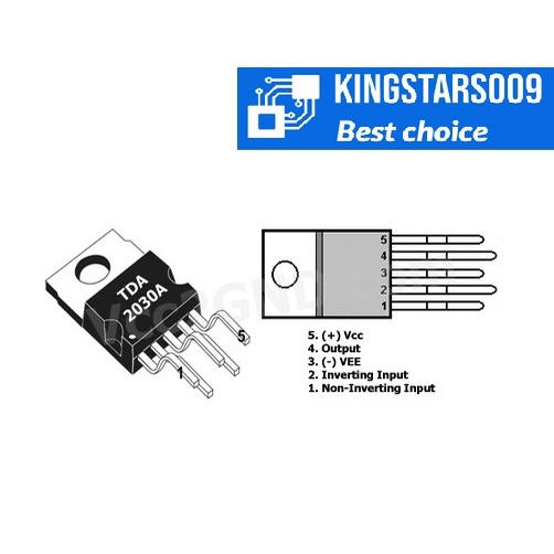 IC khuếch đại âm thanh TDA2030