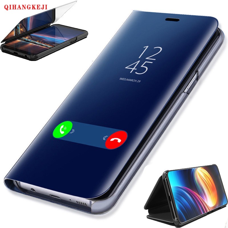 Bao Da Tráng Gương Thời Trang Cho Iphone 11 Pro Xs Max X Xr 6 6s 7 8 Plus