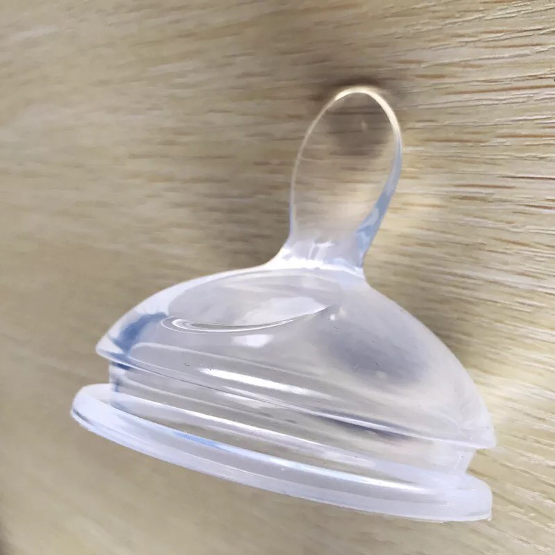 Núm thìa ăn bột, cháo thay thế núm ti bình cổ siêu rộng