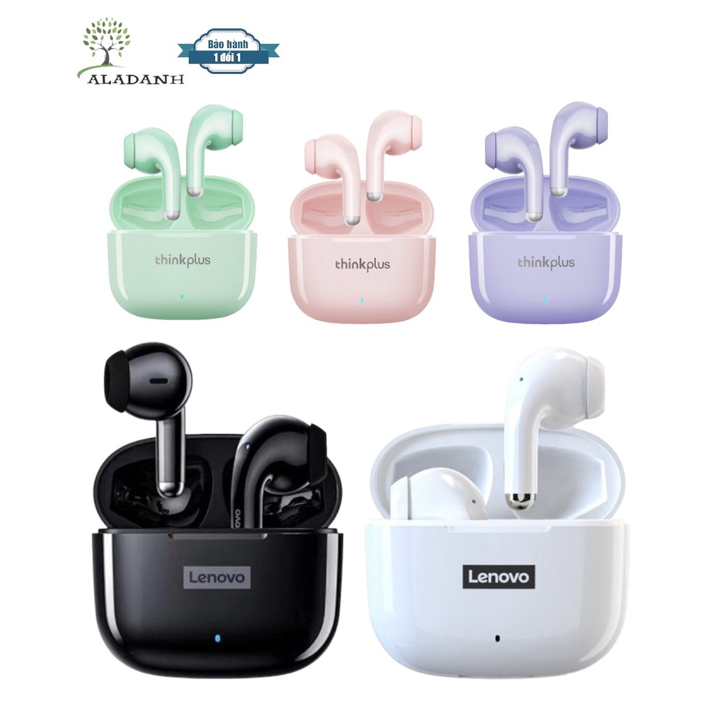 Nguyên bản Lenovo LP40 Pro TWS Tai nghe Bluetooth không dây 5.1 Điều khiển cảm ứng giảm tiếng ồn thể thao 250mAH 2022 M