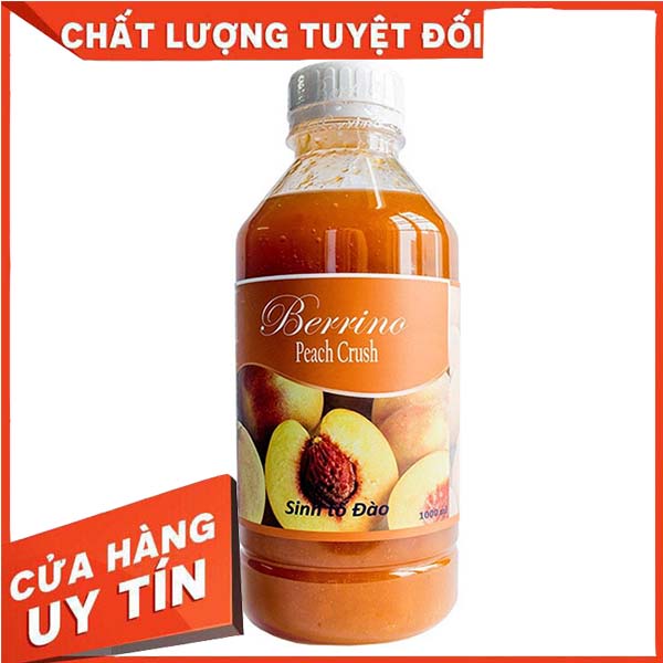 Mứt Sinh Tố Berrino Chai 1L - Hàng Đủ Mã Sẵn Kho - Bao Giá Cho Chủ Quán