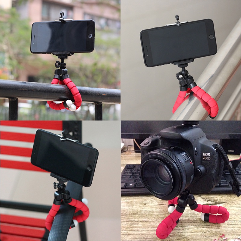 Giá Đỡ Ba Chân Mini Linh Hoạt Cho Điện Thoại / Máy Ảnh