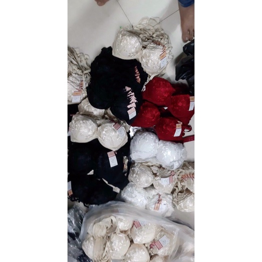 Áo lót ren, có gọng, mút mỏng, dây trơn Lovely xuất Nhật ảnh thật video Shop tự quay ạ 🌿